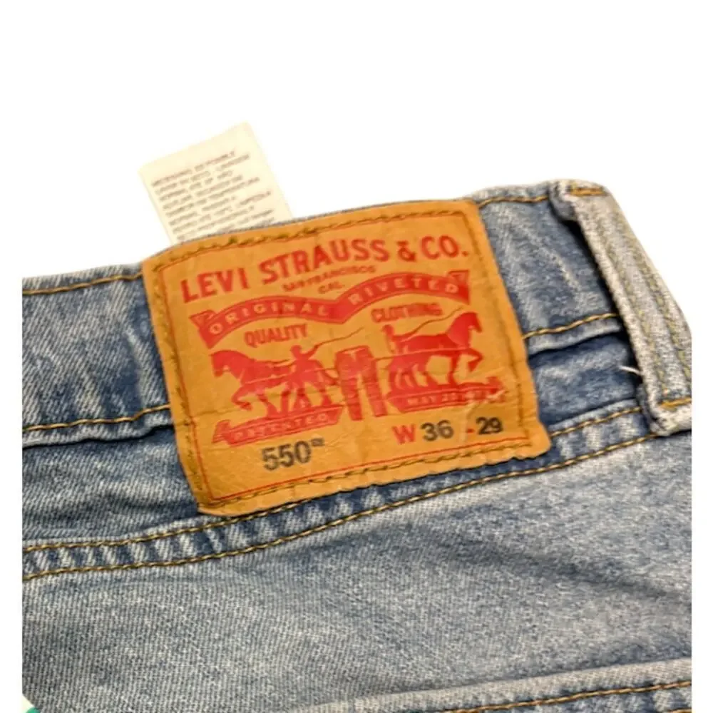 Vintage Levi’s 501 Light Wash Button Fly Jeans W36 L29 Straight Leg